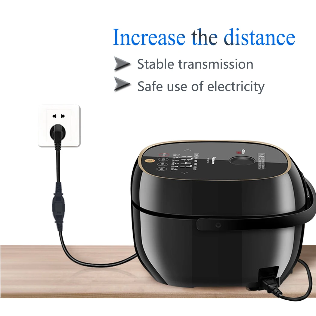 JORINDO 2.5 M/8.2FT IEC320 C14 OM C13 Power Verlengkabel, C13 vrouwelijke om C14 mannelijke Kabel, voor Stroomverdeeleenheid PC Computer