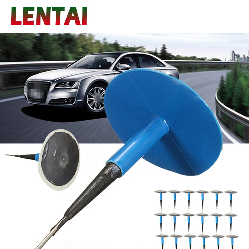 LENTAI 1Set Tyre Puncture Repair Patch Mushroom tubeless tire repair kit For BMW E60 E36 E46 E90 E39 E30 F30 F10 F20 X5 E53 E70