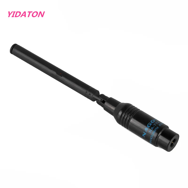 YIDATON NA-774 SMA-M Male For BF-UV3R TH-UV3R TH-UVF9 LT6100plus Radio Aerial Telescopic Folding Dual Band 144/430MHz