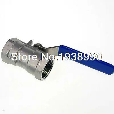 

(1) DN10 G3/8" Size Female Reducer Port 304 Stainless Steel one-piece Ball Valve