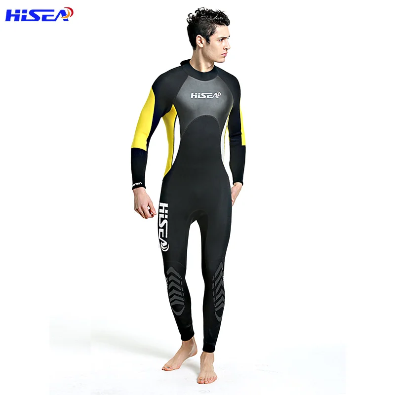 Hisea 3MM Warm Women Wetsuit Neoprene Full Body Long Sleeve Diving Suit Pro Ladie Wetsuit Surfing Swim Water Sport Equipment