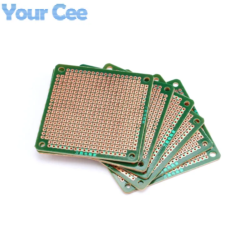 10pcs/1pc 6x6cm DIY Prototype Paper PCB 6*6cm Universal Circuit Board Solderless Breadboard 60*60mm 60x60mm Bakelite Plate