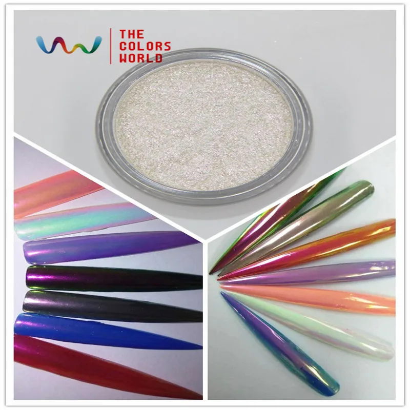 

TCWB223 New Arriving Unicorn Powder Mermaid Nail Art Aurora Chrome Pigment best effect for nail Art or other deco