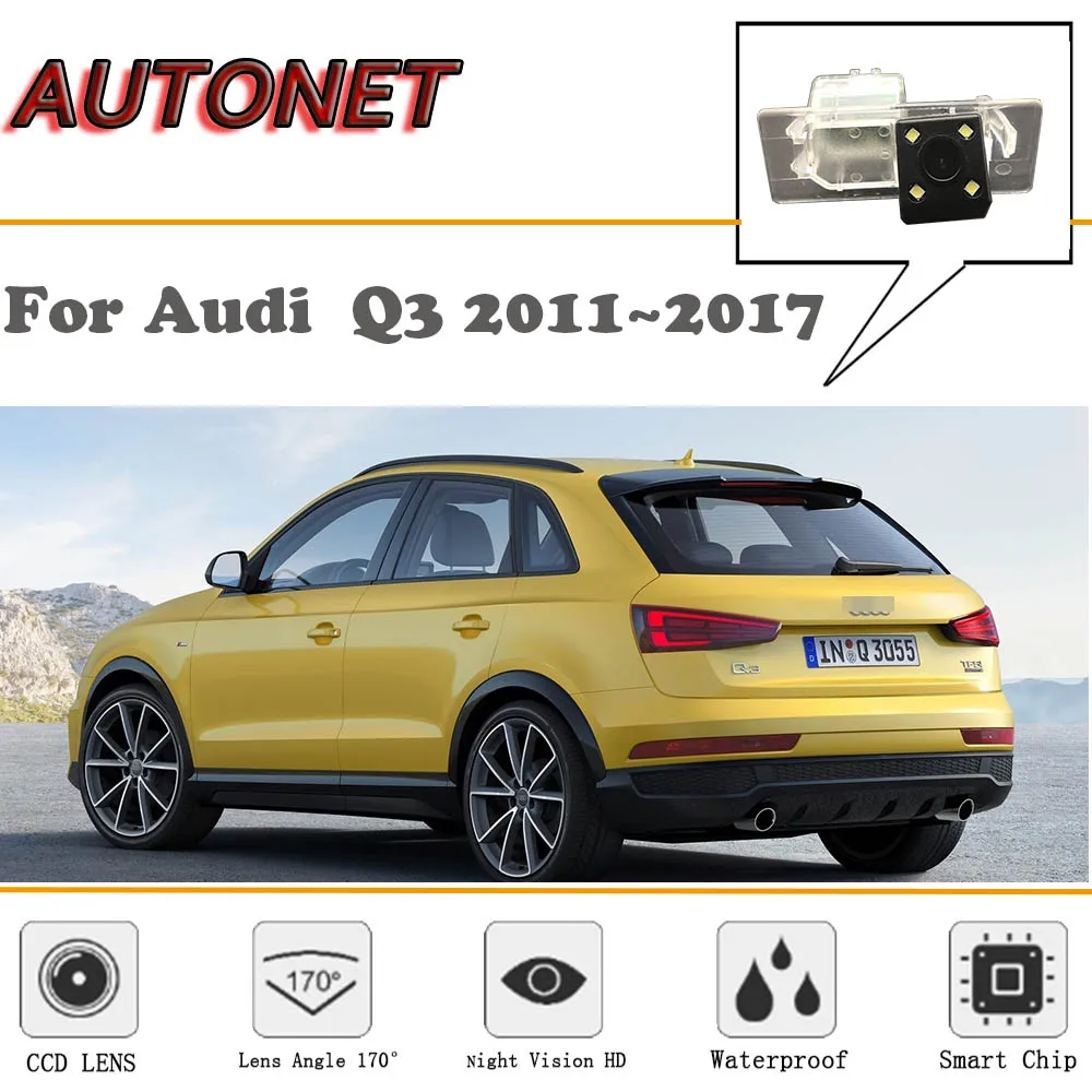 

AUTONET Rear View camera For Audi Q3 2011~2017/CCD/Night Vision/Reverse Camera/Backup Camera/license plate camera