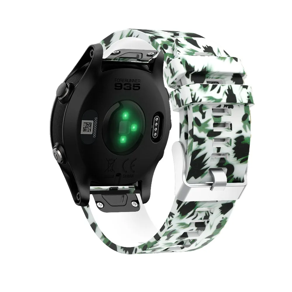 Cinturino di ricambio per cinturino da polso Easyfit a sgancio rapido cinturino per orologio in silicone per orologio GPS Garmin Forerunner 935