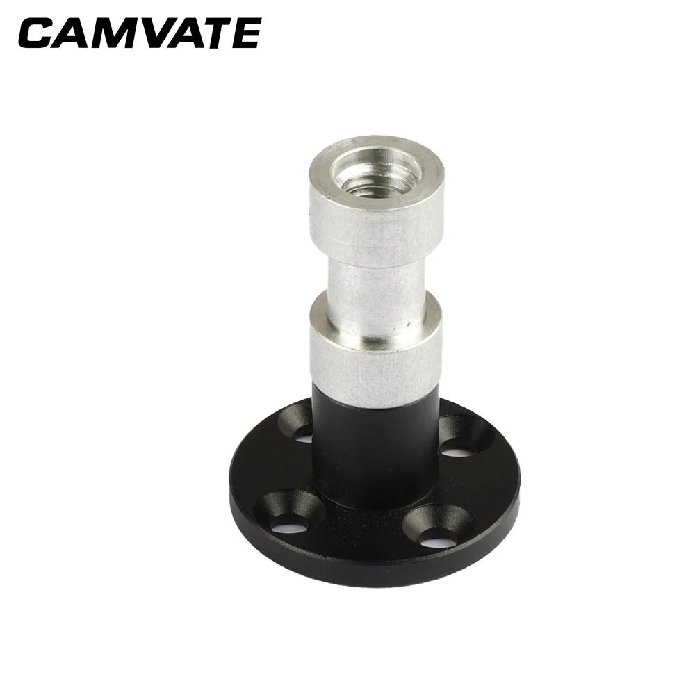 CAMVATE-Suporte de Suporte de Parede, Mesa, Teto, Pódio, Rosca Fêmea, Acessório de Suporte na Parede, 3/8 "-16