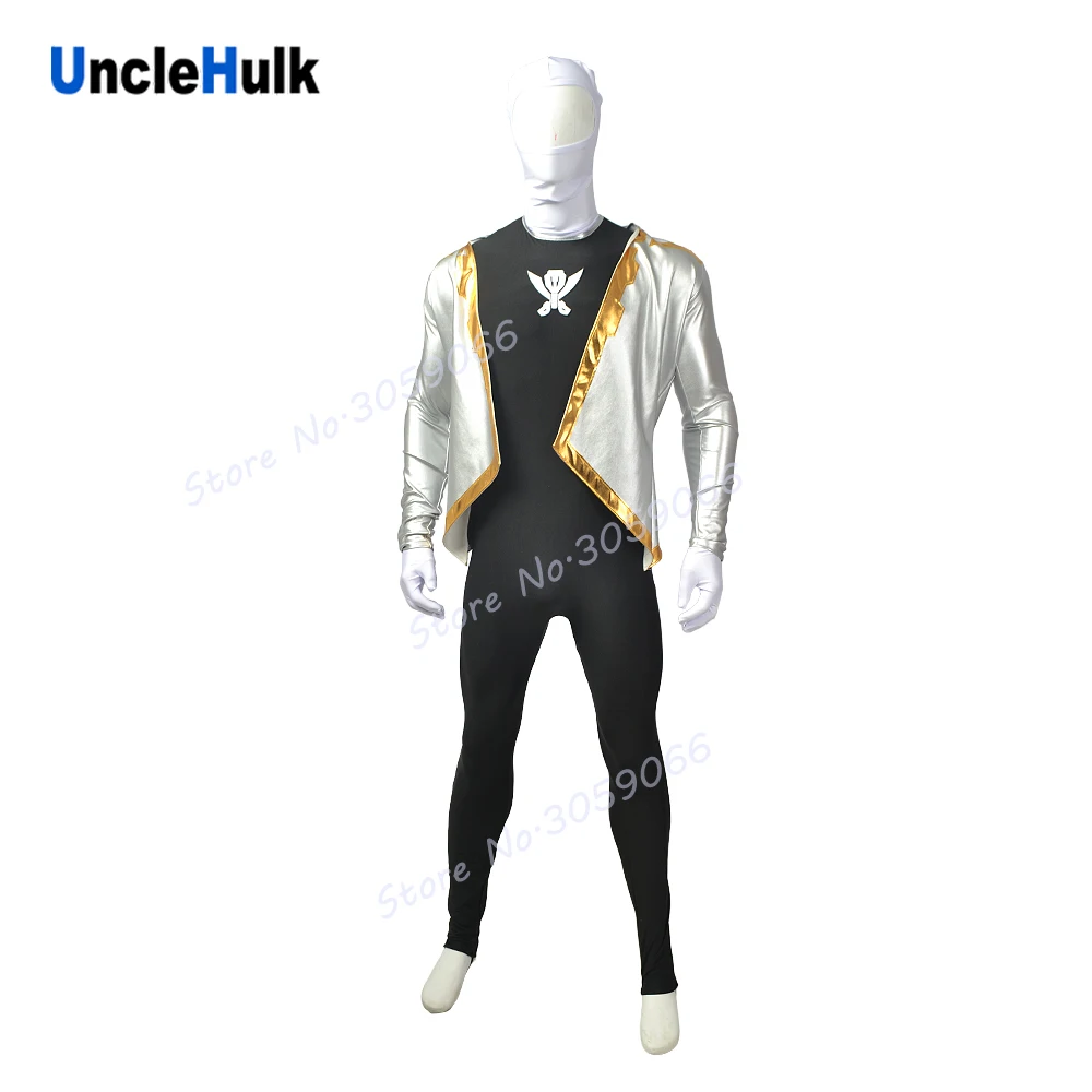 Kaizouku Sentai Gokaiger Silver Soldier Cosplay Costume | UncleHulk