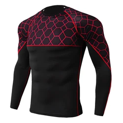 Thermal Underwear For Men Camiseta Termica Sport Tight Shirt Men's Underwear Thermos Cueca Hombre Quick-Dry Ropa Interior Hombre