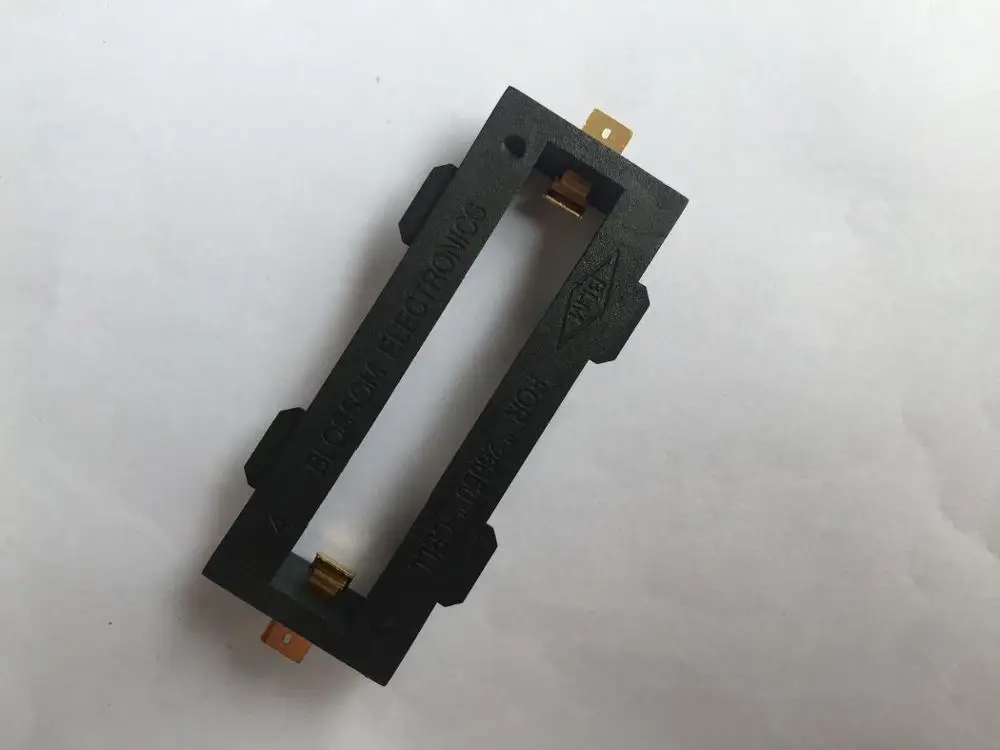 고품질 1X26650 배터리 홀더 SMD 청동 핀 26650 배터리 저장 상자, 1 개, 몫,