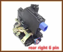 REAR right Door Lock Mechanism FOR VW POLO 9N PASSAT 3B SKODA FABIA SUPERB SEAT CORDOBA (6L)  IBIZA