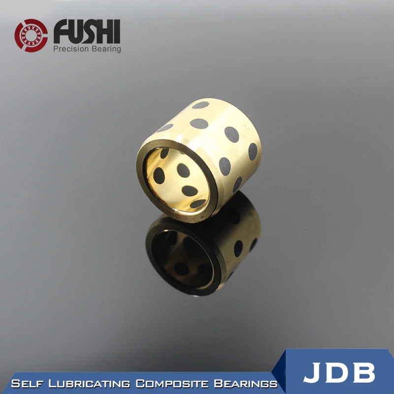 

JDB Solid Lubricating Bearing Bushing JDB121816 JDB121815 JDB121812 JDB121810 ( 2 Pcs ) JDB Bearings