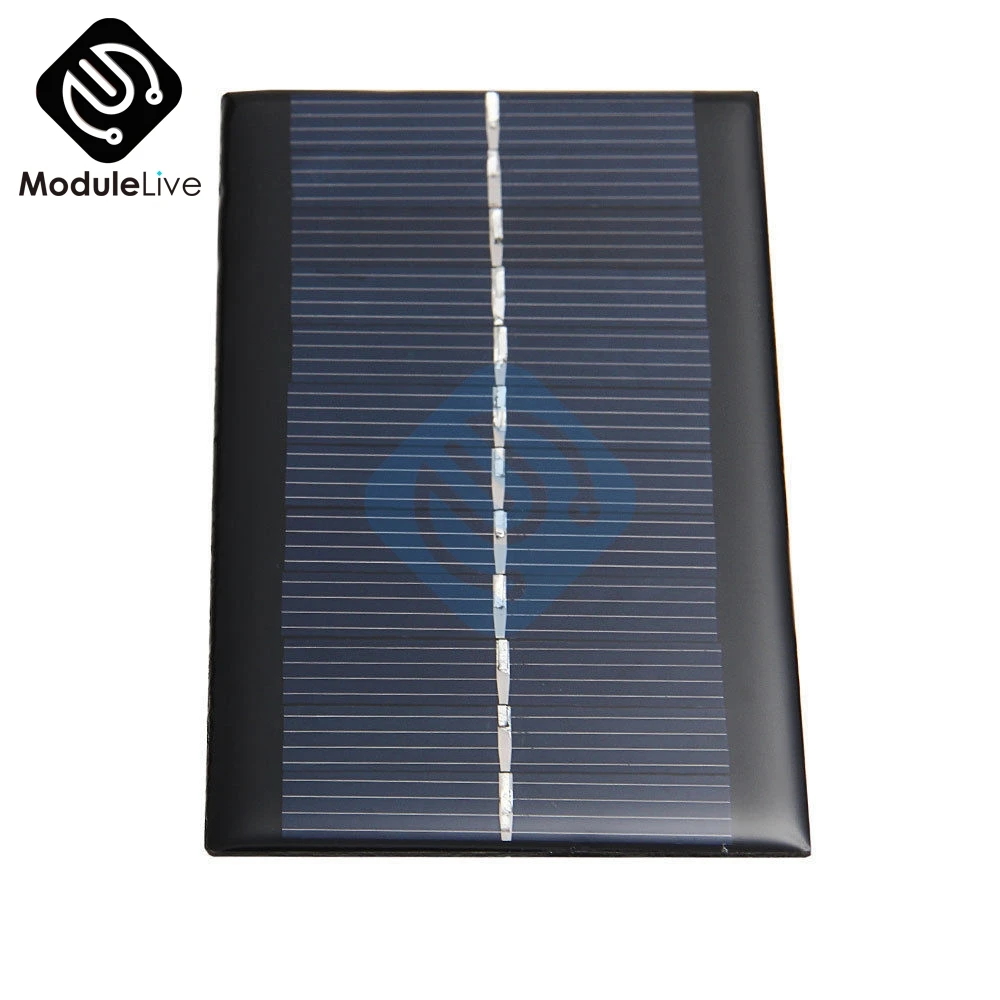 Mini 6V 100mA 1W Solar Panel Bank Solar Power Panel Module DIY For Light Battery Cell Phone Chargers Portable Long-term use