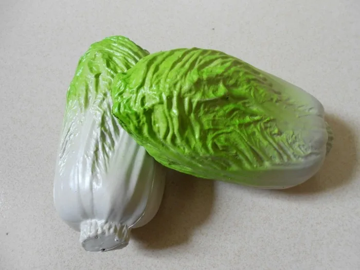 Chou en plastique alimentaire, calfleur, fruits et légumes, modèle de jouet, Simulation éducative pour enfant, maison de jeu, cuisine finie 2021