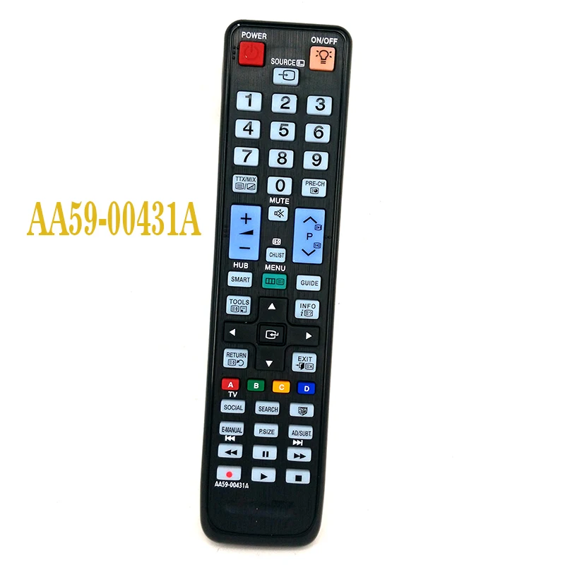 

New AA59-00431A remote control for SAMSUNG AA5900431A LCD/LED 3D TV UE46D8000YS UA55D7000LM UA55D8000YM PS64D8000FM UE46D7000LU