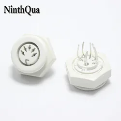 1pcs DIN 5P Female Jack Cable Connector with S terminals 5Pin Large Keyboard Panel Mount Solder Chassis Socket Adapter