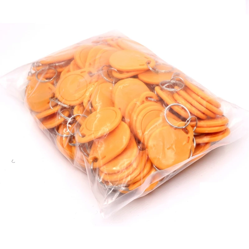 100 PCS 13.56 MHz 1 k IC UID Telecomando Variabile Token Scrivibile R/W Chiave IC Tag ISO14443A