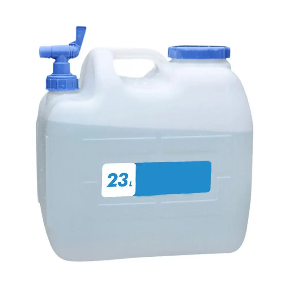 

Outdoor 23L Portable Water Bucket Food Grade Water Tank Hiking Camping Household Device Water Container With Faucet