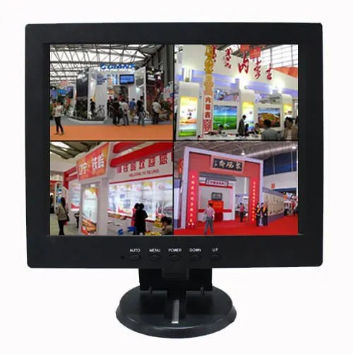 

12inch high-definition LCD computer display Bnc1bnc4 four image segmentation can be connected with four cameras