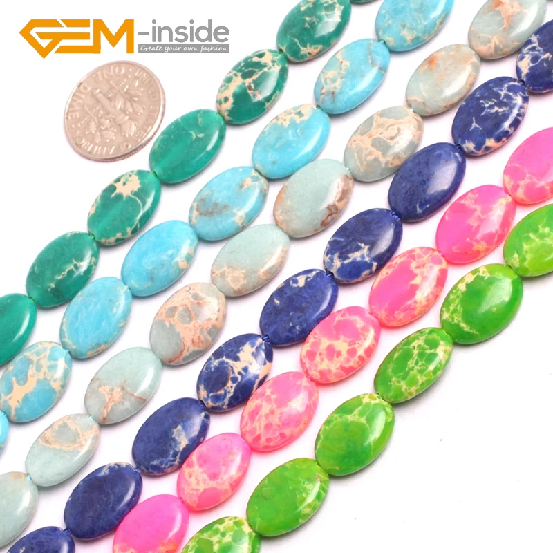 

Gem-inside 10X14MM Sea Sediment Jaspe r Beads DIY Beads For Jewelry Making Strand 15 Inches DIY !Free Shipping New Popular