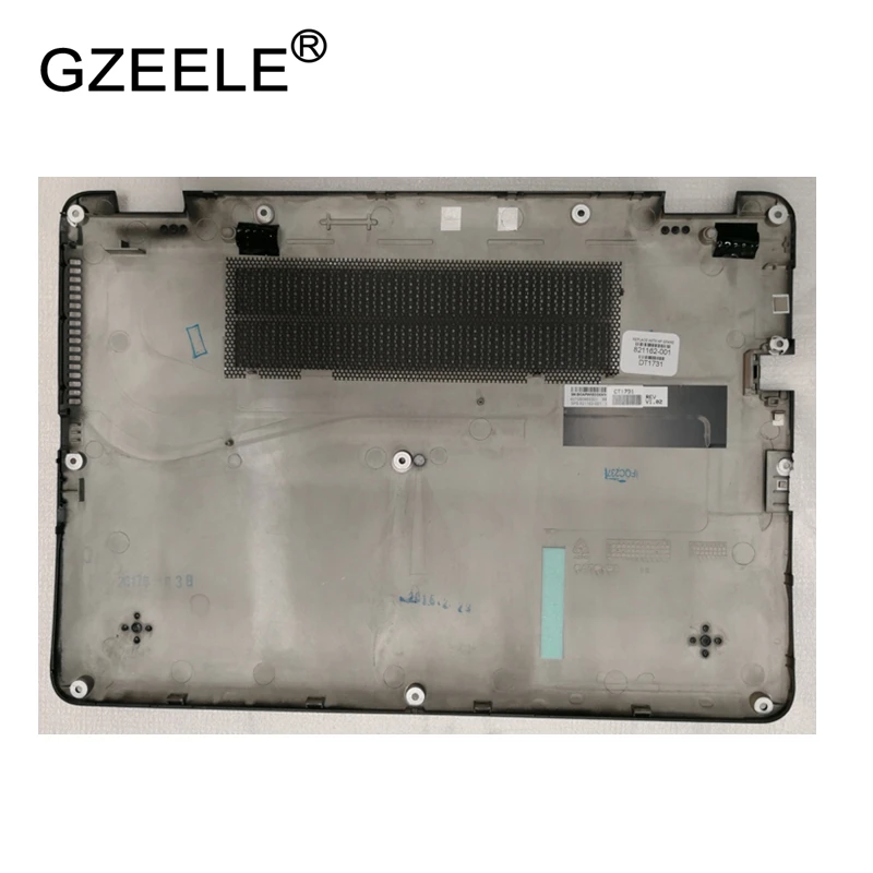 Imagem -02 - Gzeele Novo Portátil Inferior Base Case Capa para hp Elitebook 840 g3 Chassi Base d Capa Case Escudo Inferior Preto 821162001