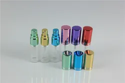 Flcopropriété de parfum en verre coloré pour tous les jours, mini vaporisateur de voyage, emballage cosmétique HI, 20 pièces/lot, 5ml