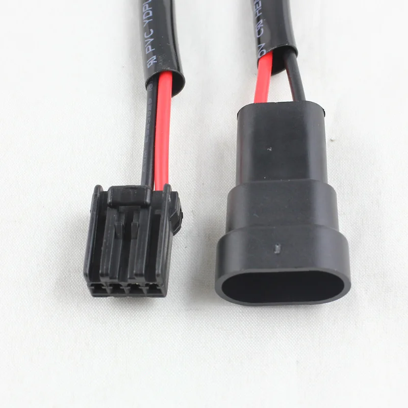 KE LI MI D3S HID Xenon Bulb Replacement Power Cords Cables For Mitsubishi D3 HID Ballasts wiring harness wire (2pcs)