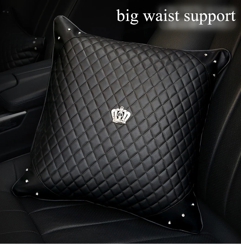 Bling crystal Crown Car key Case Bag High Quality Leather steering wheel cover outlet storage bag Atuo Interior Accessories Set