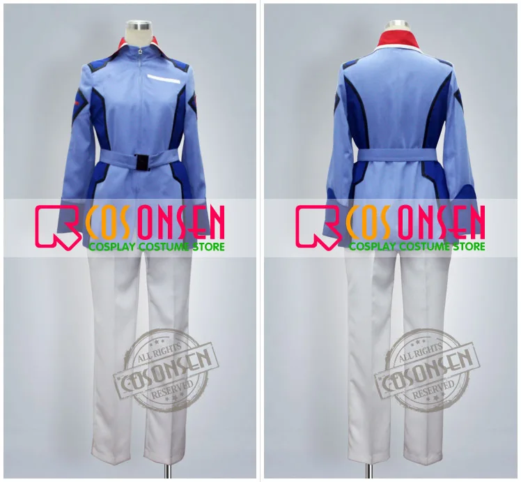 COSPLAYONSEN Mobile Suit Gundam SEED Destiny Earth Alliance Earth Military Uniform Cosplay Costume