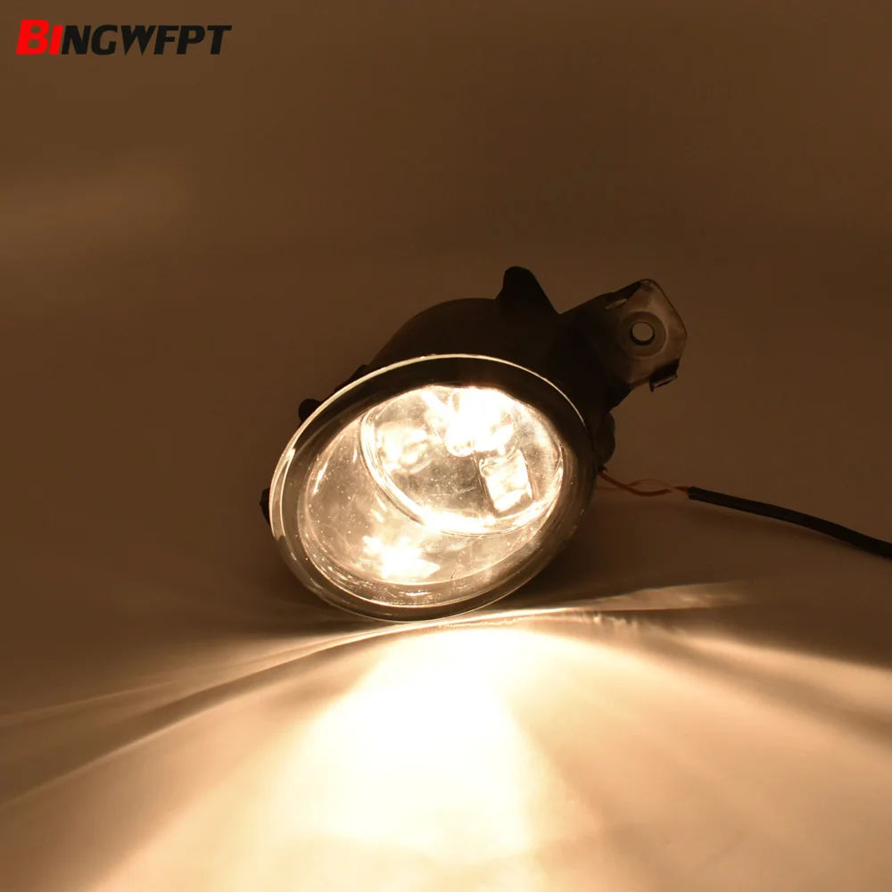 2PCS H11 12V LED / Halogen Fog LIGHT Lights drl Refit For NISSAN QASHQAI / QASHQAI +2 (J10, JJ10) 2007-2012