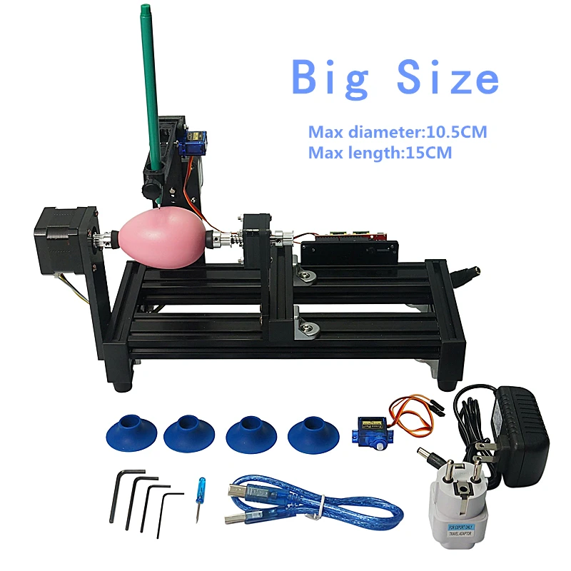 Disassembled LY Big Size Eggdraw Eggbot Egg-drawing Robot Draw Machine on Egg and Ball for Education Children 220V 110V