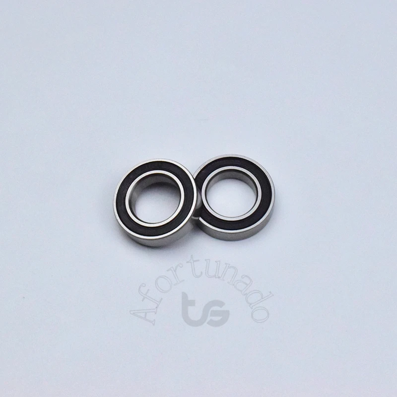 Bearing 10pcs 6801RS 12*21*5(mm) free shipping chrome steel Rubber Sealed High speed Mechanical equipment parts