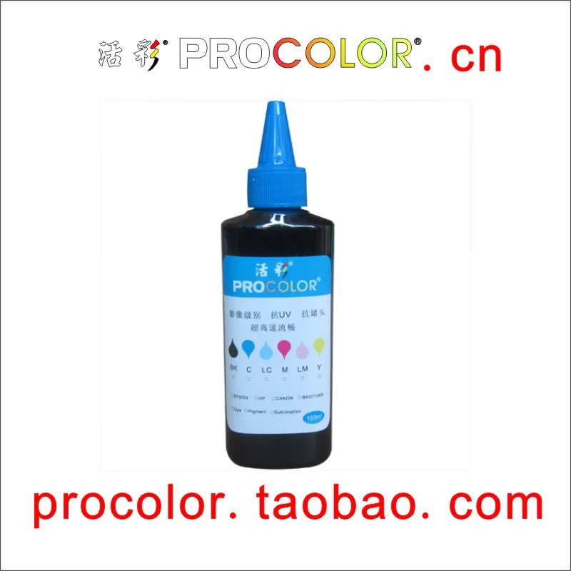 PROCOLOR LC12 CISS Refill Dye ink for BROTHER DCPJ540 DCP J540N J540 J725N J725 DCP-J725N  DCP-J725  DCPJ725N  DCPJ725 DCP-J740N