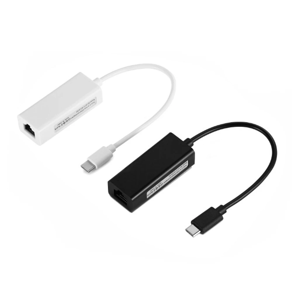 USB 3.1 USB typu C do 10/100/1000M Gigabit RJ45 Ethernet karta sieci lan Adapter konwertera