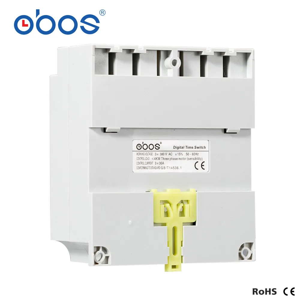 good quality good credit 200V~380V~440V  three phase timer switch electronic timer relay with 16 times on/off per day/weekly