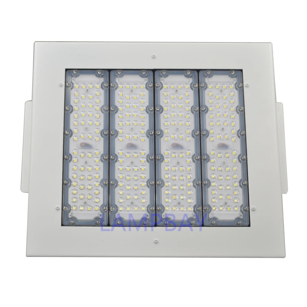 Imagem -03 - Led Surface-mounted Canopy Light Lâmpada do Teto Downlight Embutido Iluminação de Posto de Gasolina 100w 150w 200w