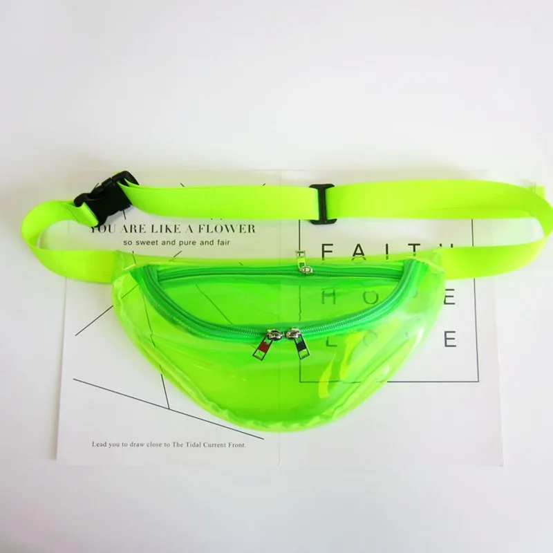 

Fanny Pack Laser Transparent Waist Bag Hologram Bag Belt Bag Waist Pack Bolsa Feminina Hip Bag Belt Pouch Wallet Chest Bag