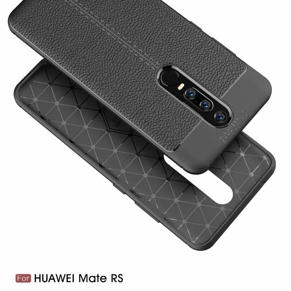 Ultra Slim Thin Scratch Resistant Shock Absorption Soft TPU Protective Cases Cover For Huawei Mate RS(Porsche Design)