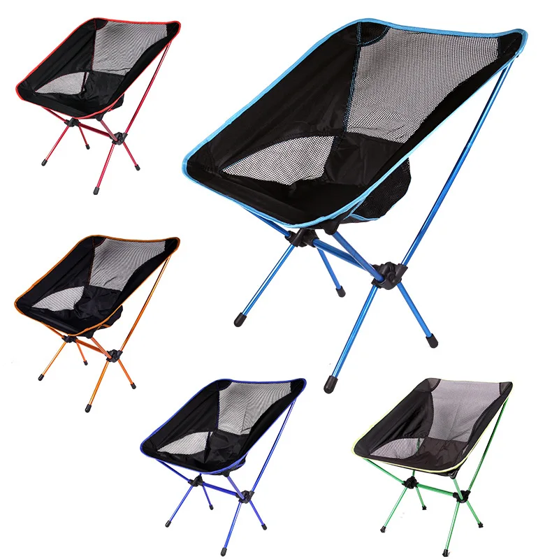 

Portable Folding Hiking Camping Stool Chair Seat for Fishing Festival Picnic BBQ Beach with Bag