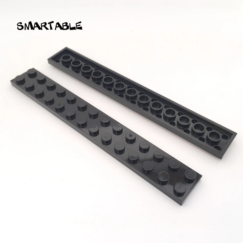 Smartable Plate 2X14 Building Blocks Parts Toys For Kids Educational Creative Compatible Major Brand 91988 MOC Toys 20pcs/lot