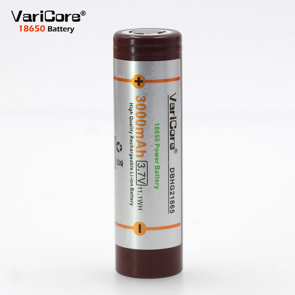 4PCS VariCore Original HG2 18650 3000mAh battery DBHG21865 3.6V discharge 20A dedicated For Electronic cigarette Power battery