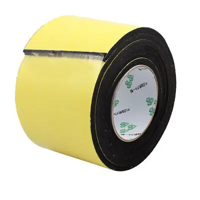 100mm Width 6mm Thickness EVA Single Side Sponge Foam Tape 2 Meters Length