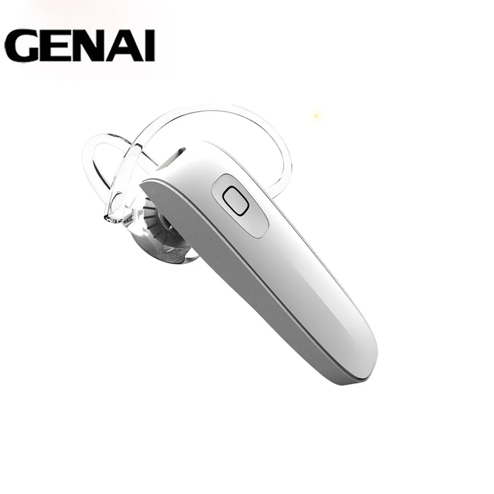 

GENAI Hands Free Handsfree Auriculares Mini Bluetooth Headset Earphone For Phone Cordless Blutooth Wireless Headphone Earpiece