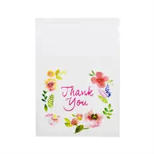 Plastic Thank You Bags 100 pcs #3