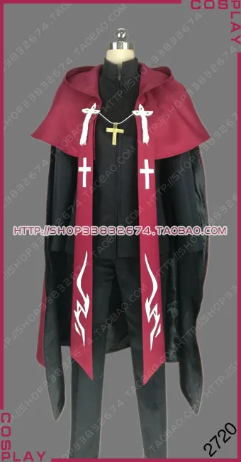 

Fate/Grand Order Master Amakusa Shirou Kotomine Amakusa Shirou Tokisada Uniform Cosplay Costume S002