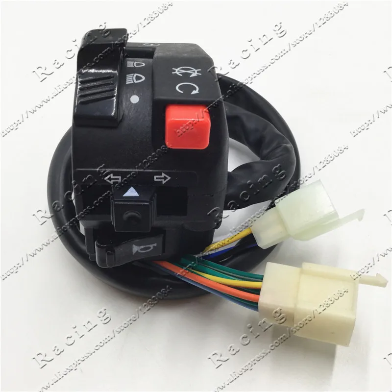 ATV Switch 125-250CC  accessories spare parts for Hummer large Bull dinosaur   five-function switches positive start