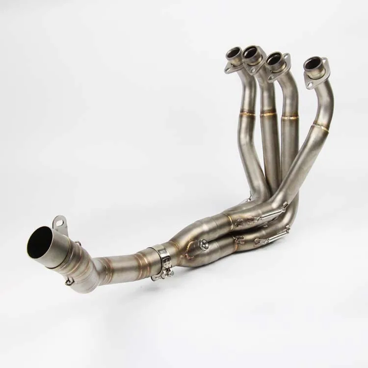 Motorcycle Exhaust middle pipe front pipe stainless steel Muffler full link pipe section adapter pipe Slip On for kawasaki Z900