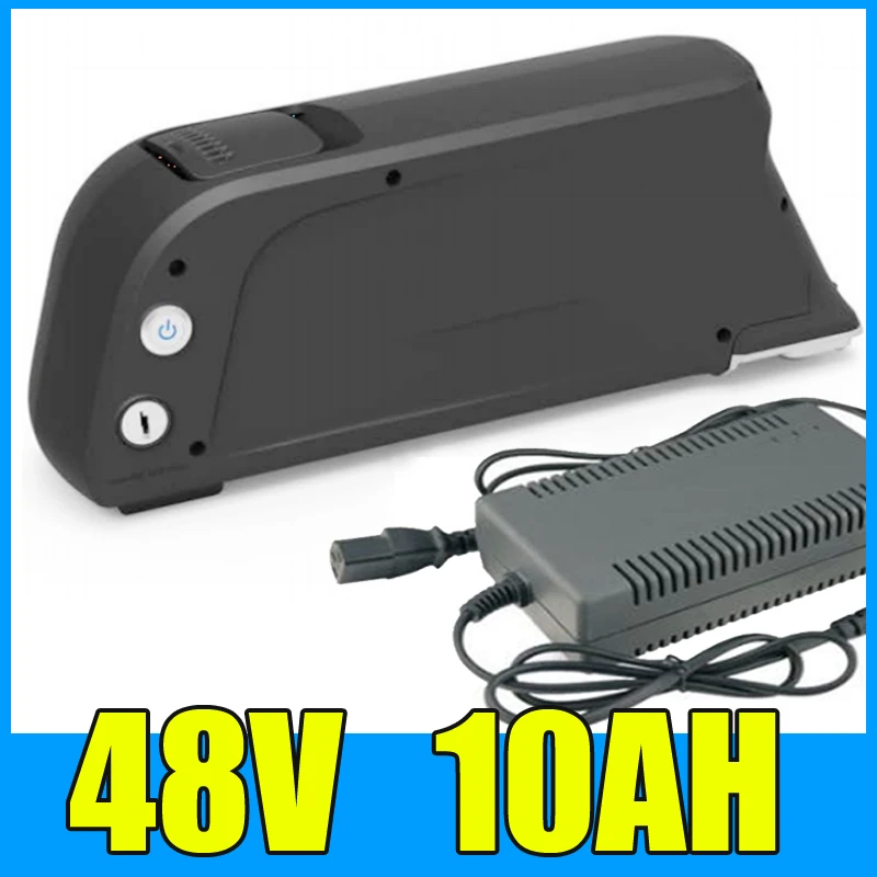 

48V 10AH литиевая батарея, рама велосипеда с USB 54,6 V Электрический велосипед Скутер e-велосипед Бесплатная доставка