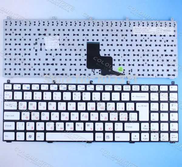 Russian Laptop Keyboard for Casper W765S DNS 0123975 MP-08J46SU-4301 6-80-W76S0-281-1  CLEVO PHILCO 15A SIM2000 laptop keyboard