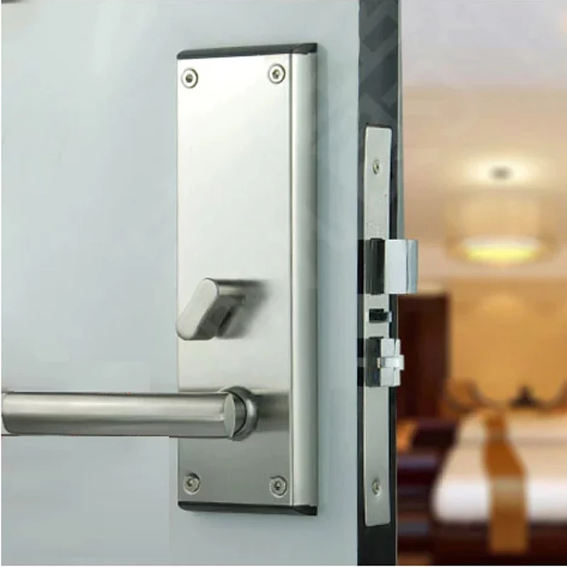 Electronic RFID Hotel Door Lock System Swipe Card Smart Door Lock