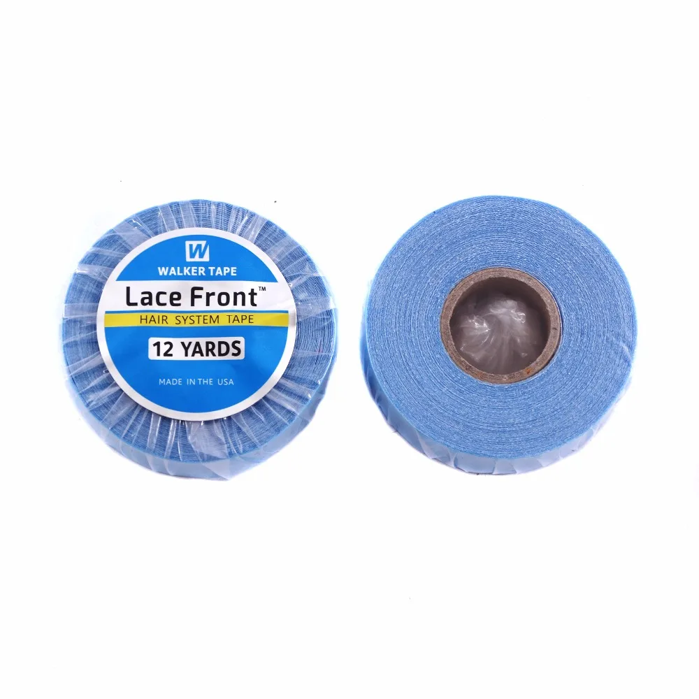 Strong Lace Front Support Tape 12  Yards 1.9cm Beaded Adhesives Tape For Tape Hair Extensions Lace Wigs